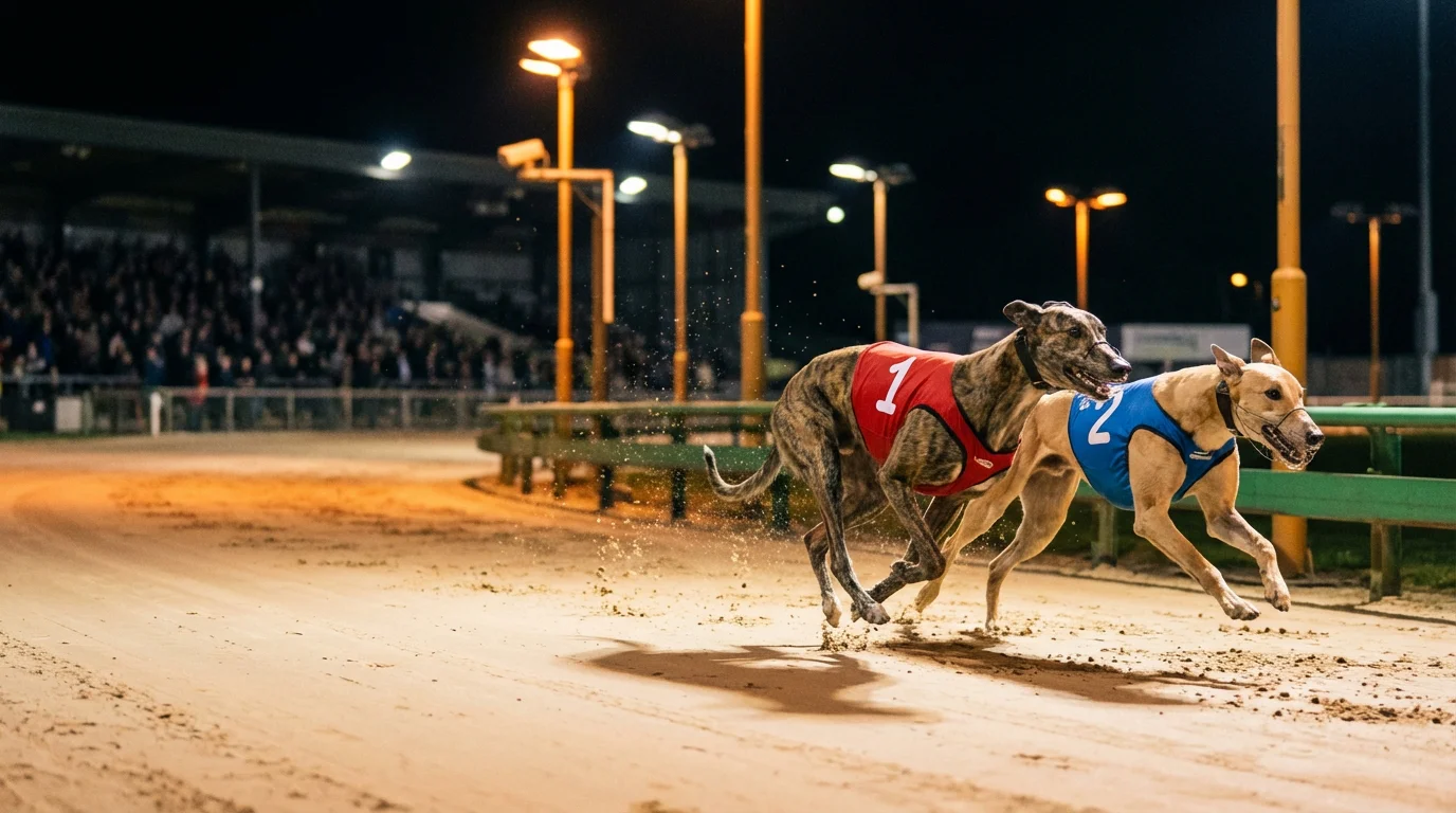 Greyhound forecast bet explained with race finish positions