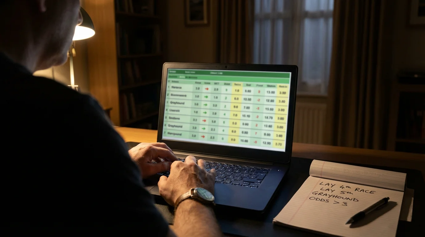 Greyhound lay betting strategy on exchange platform