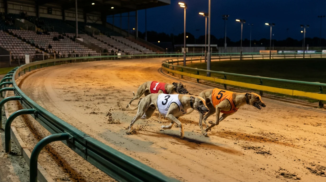 Greyhound tricast bet guide showing top three finish